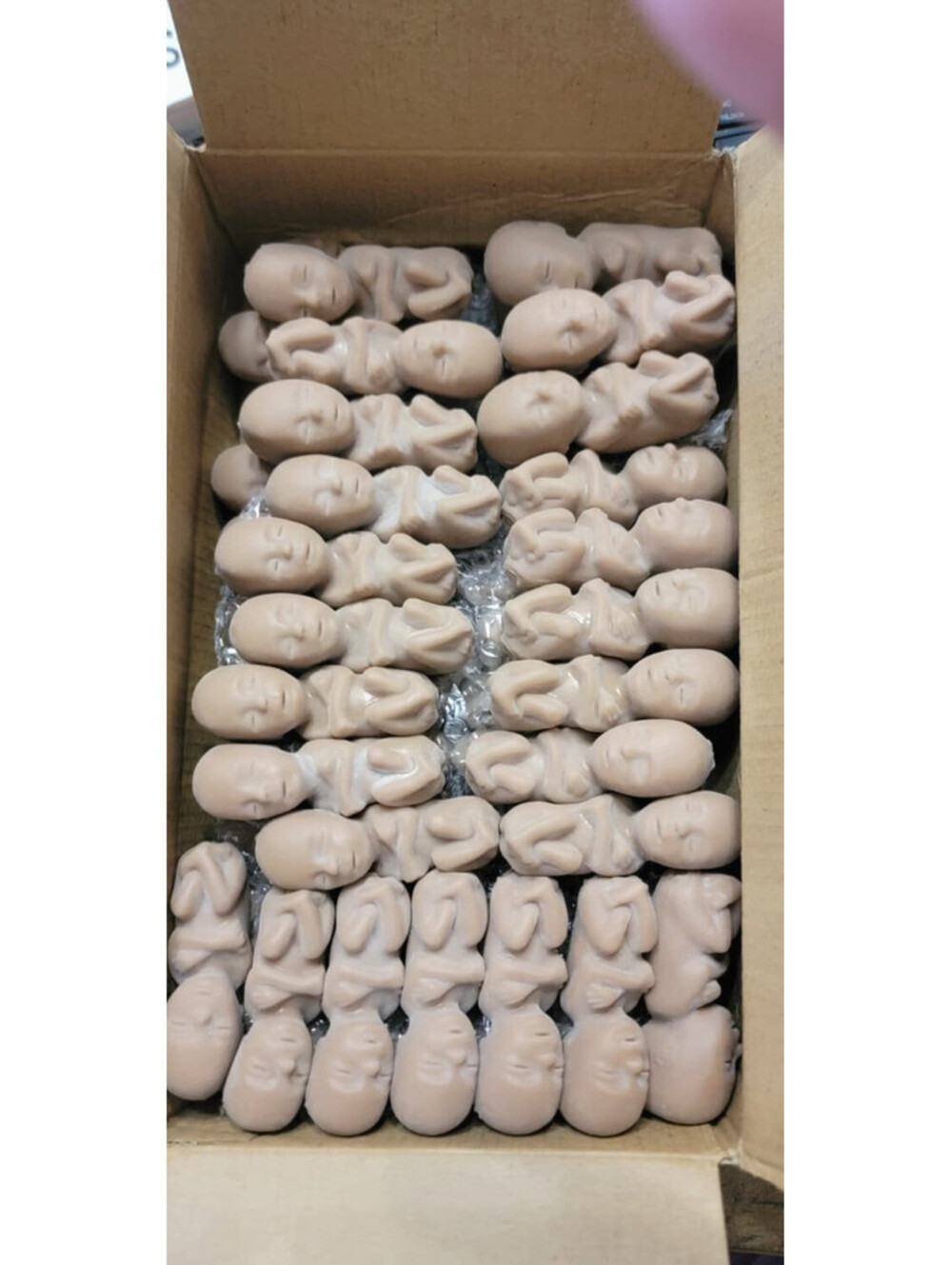 Heritage House '76, 12 Weeks Fetal Model, Precious One, 50 pk Dark Skin Tone